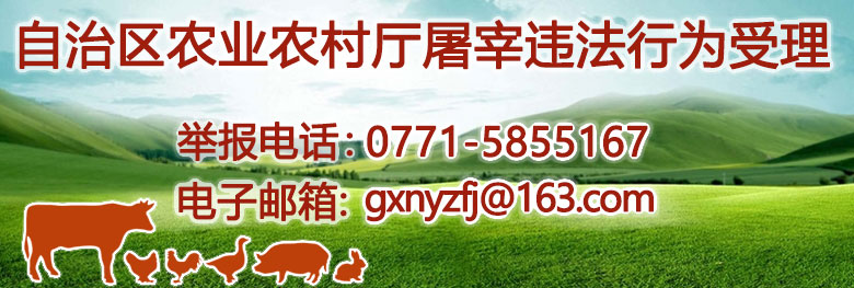 自治区成人直播
厅违反动物防疫和生猪屠宰法律法规行为举报联系方式